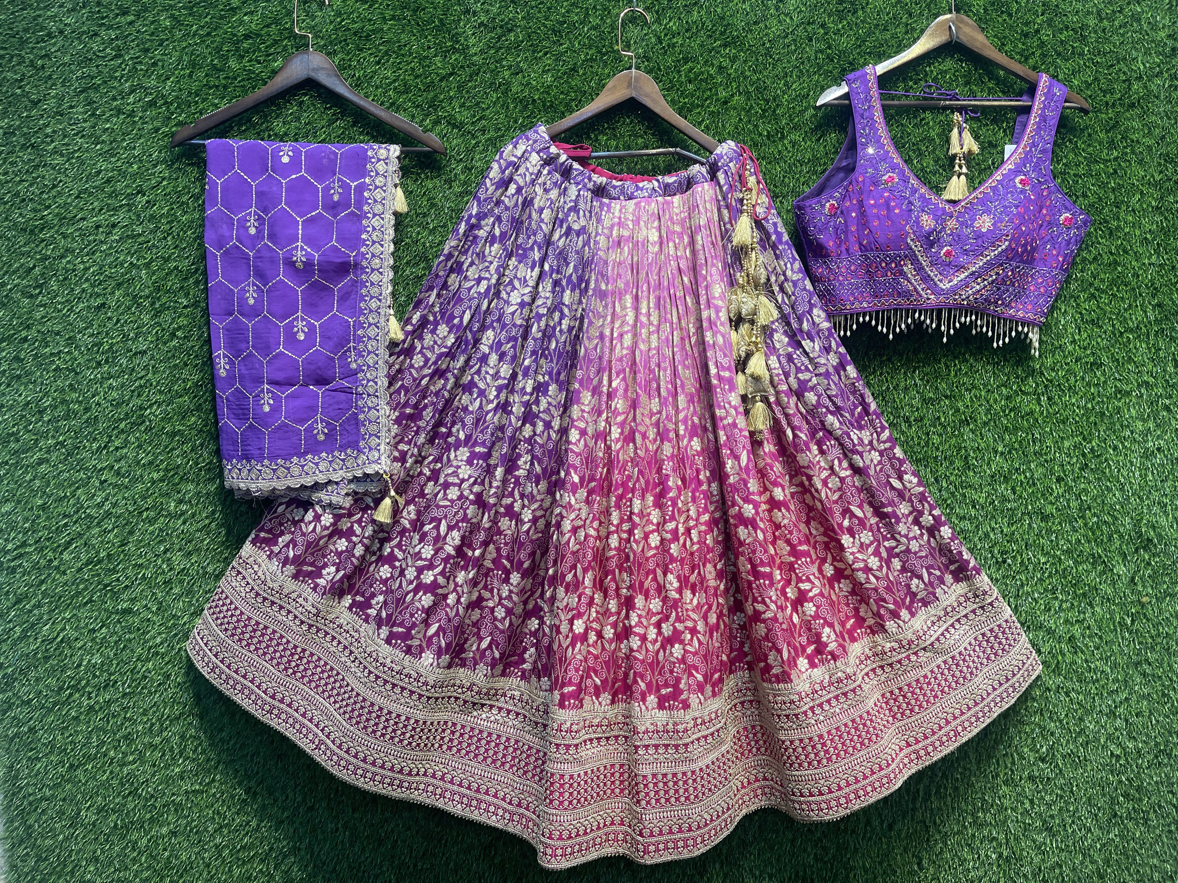 Silk Chaniyacholi