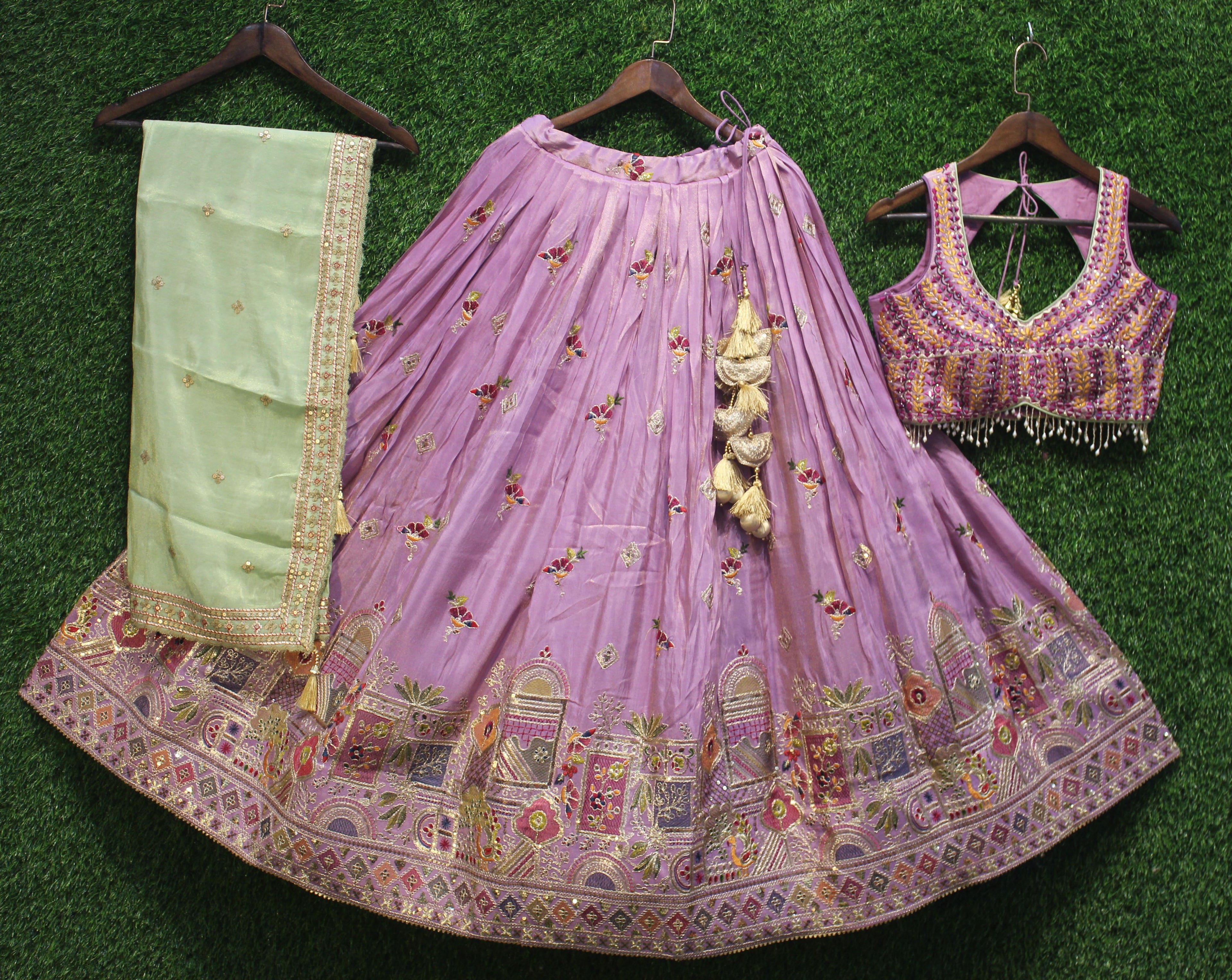 Silk Chaniyacholi