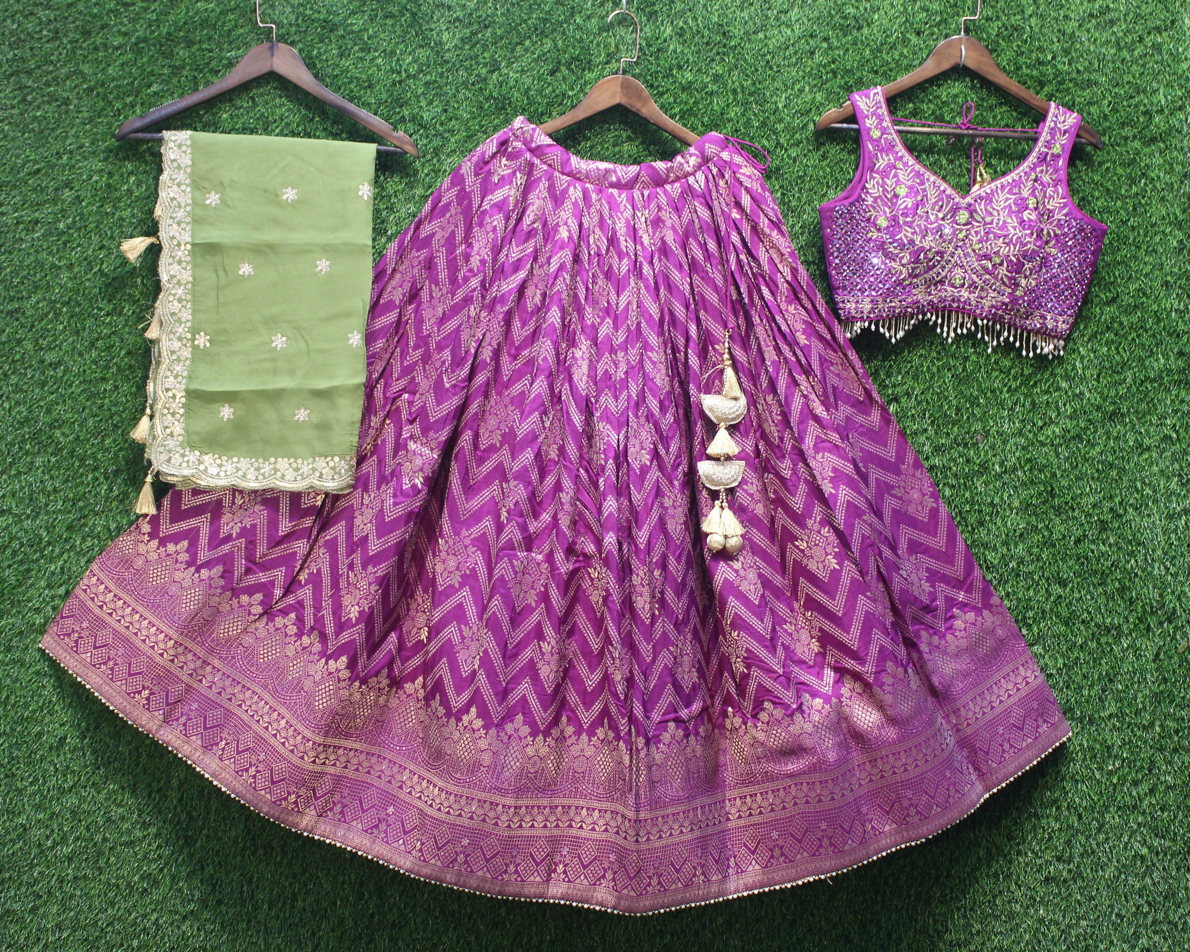 Silk Chaniyacholi