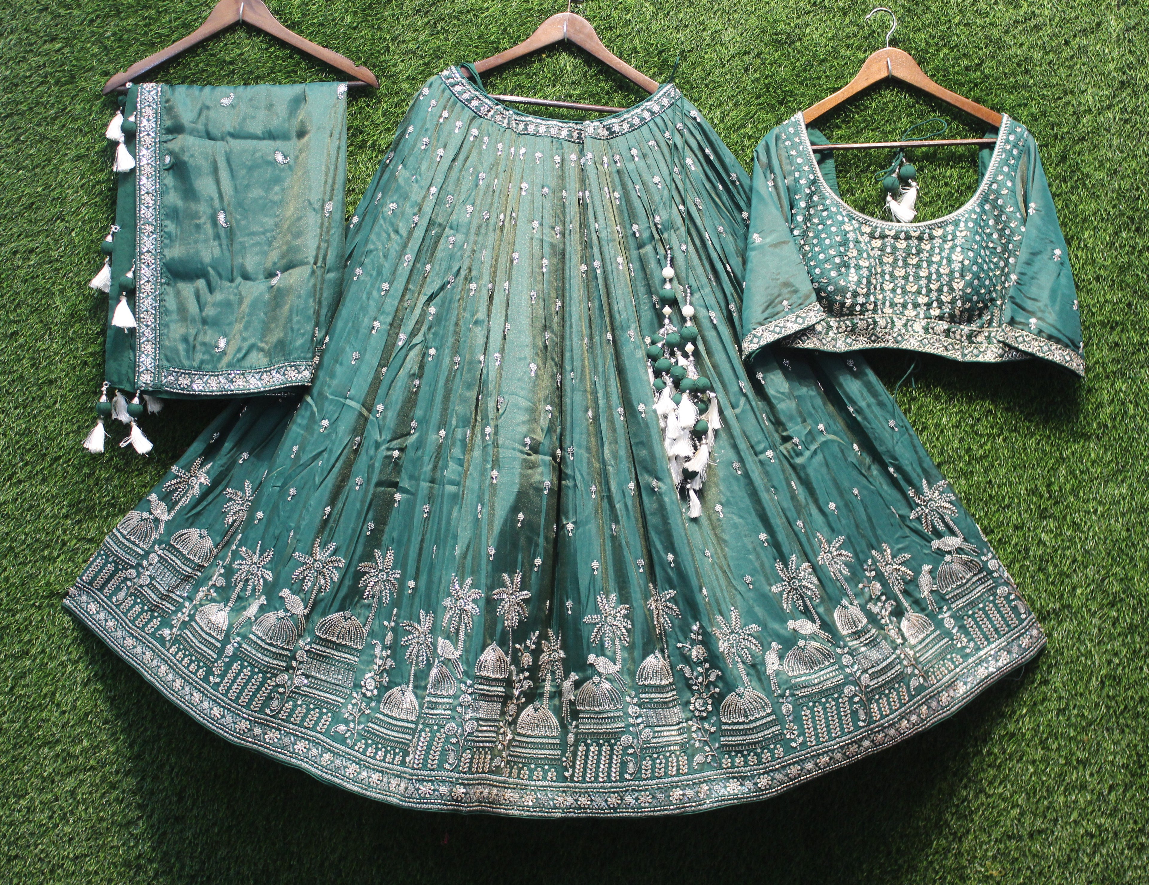 Silk Chaniya choli