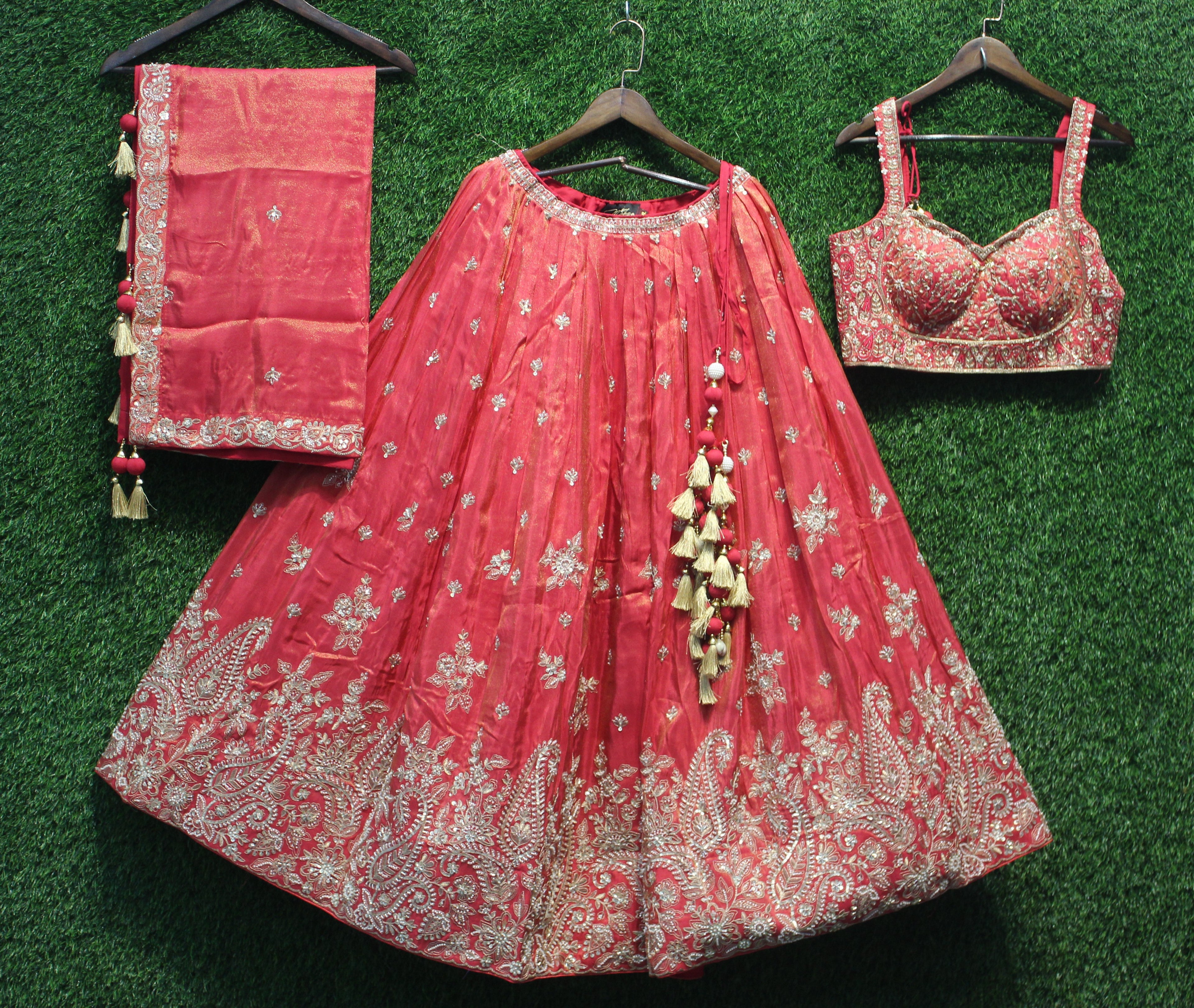 Silk Chaniya choli