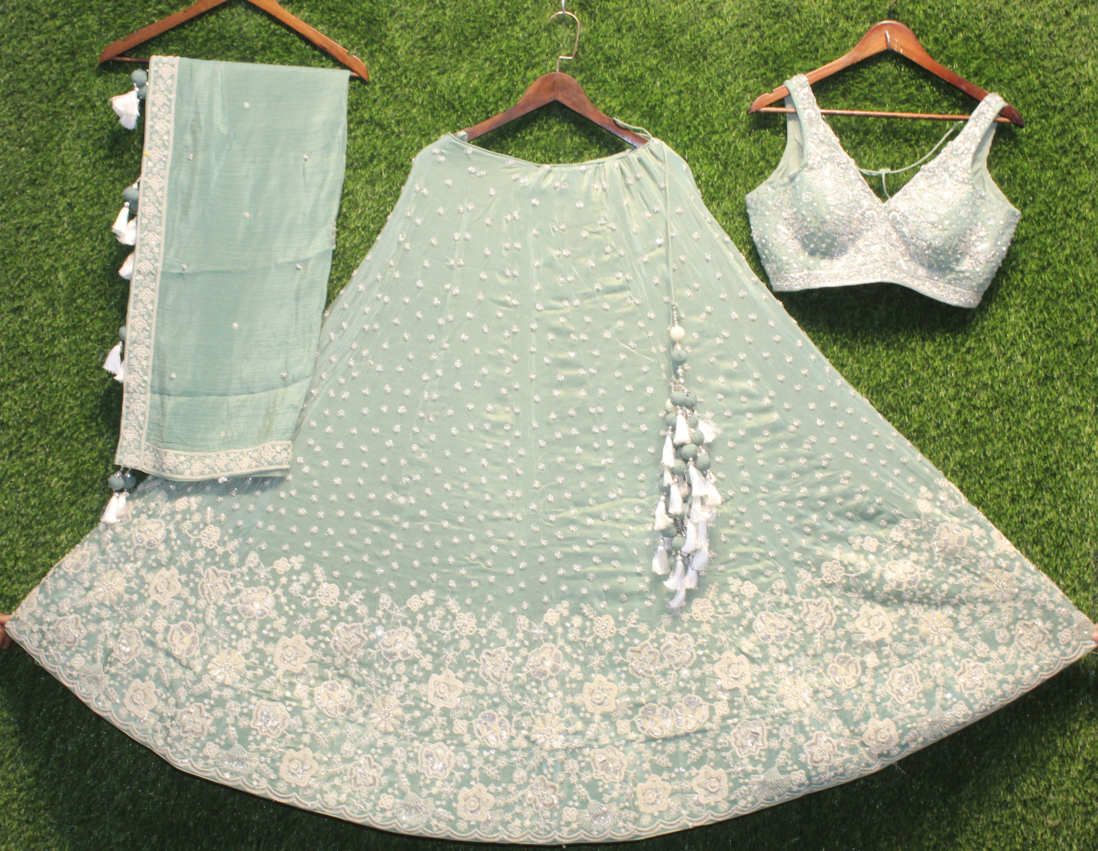 Silk Chaniya choli