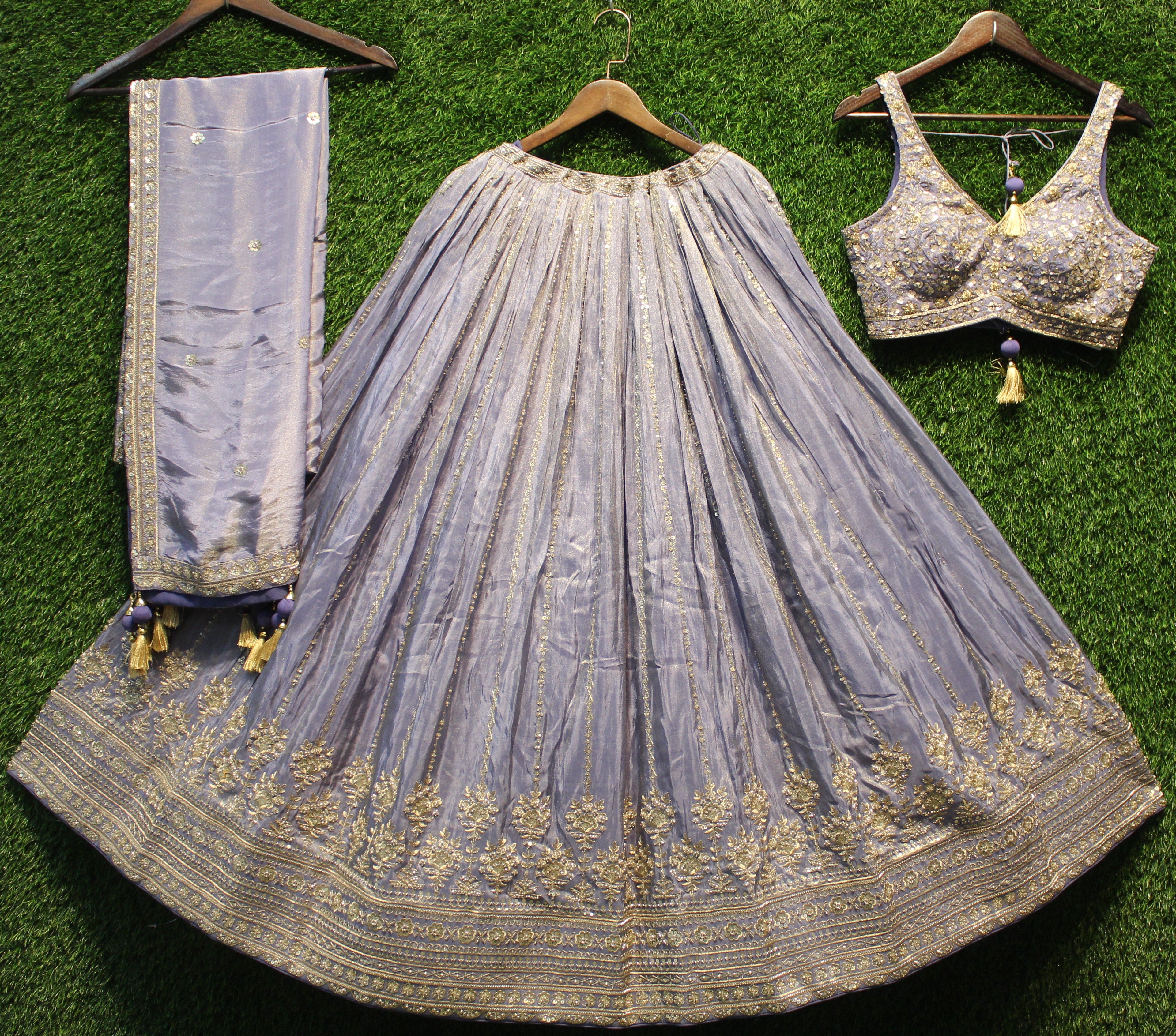 Silk Chaniya choli