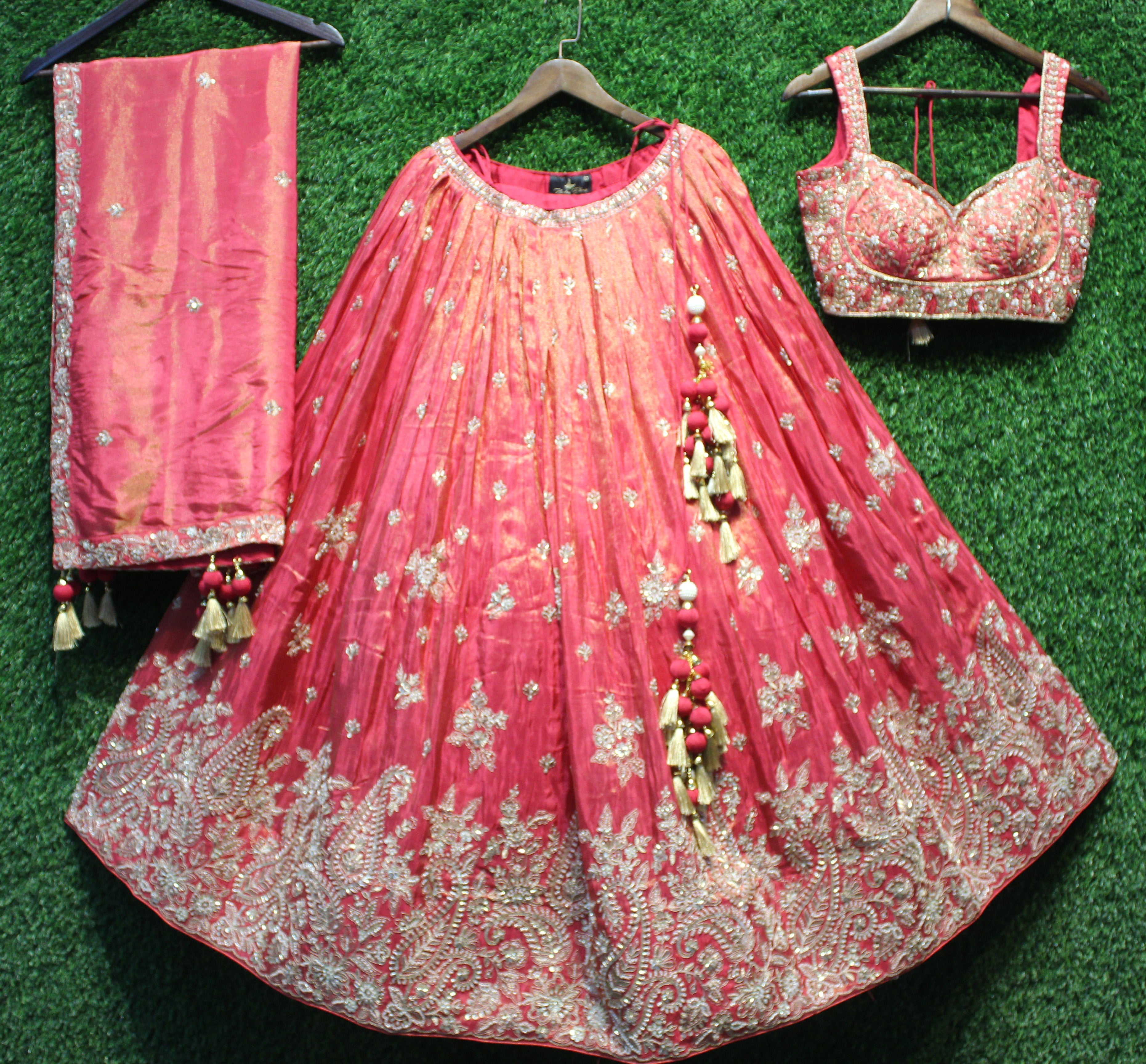 Silk Chaniya choli