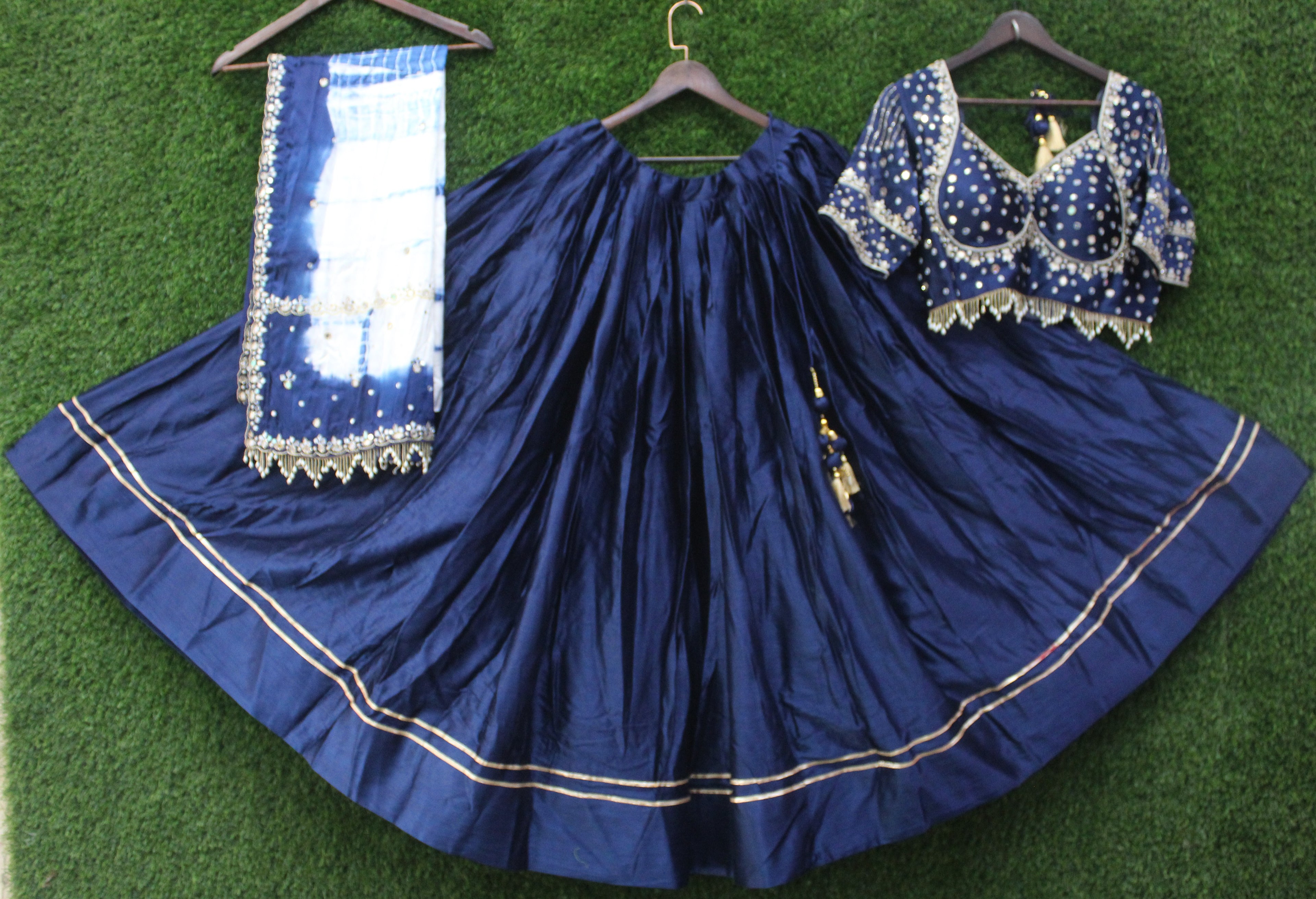 Silk Chaniya choli