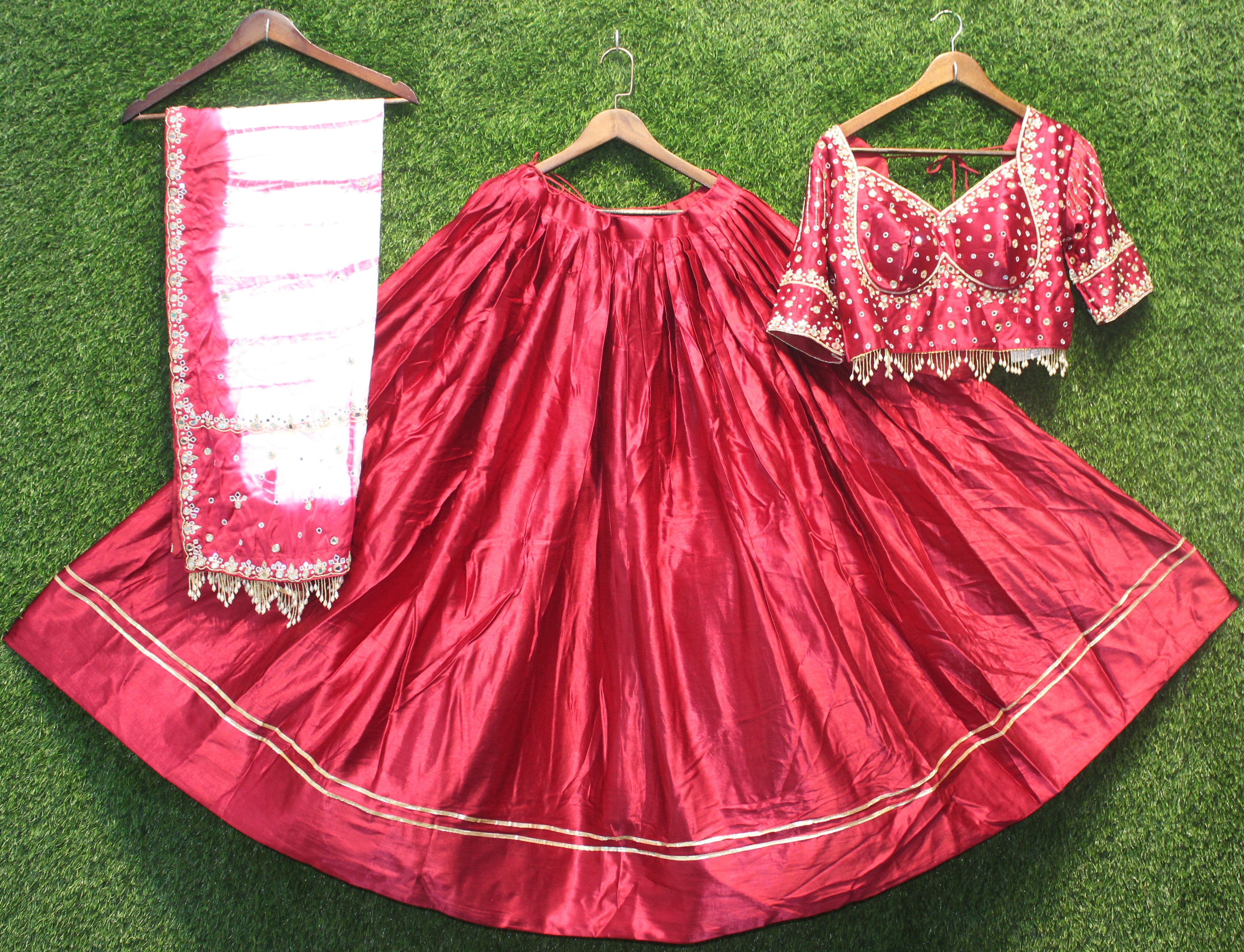 Silk Chaniya choli