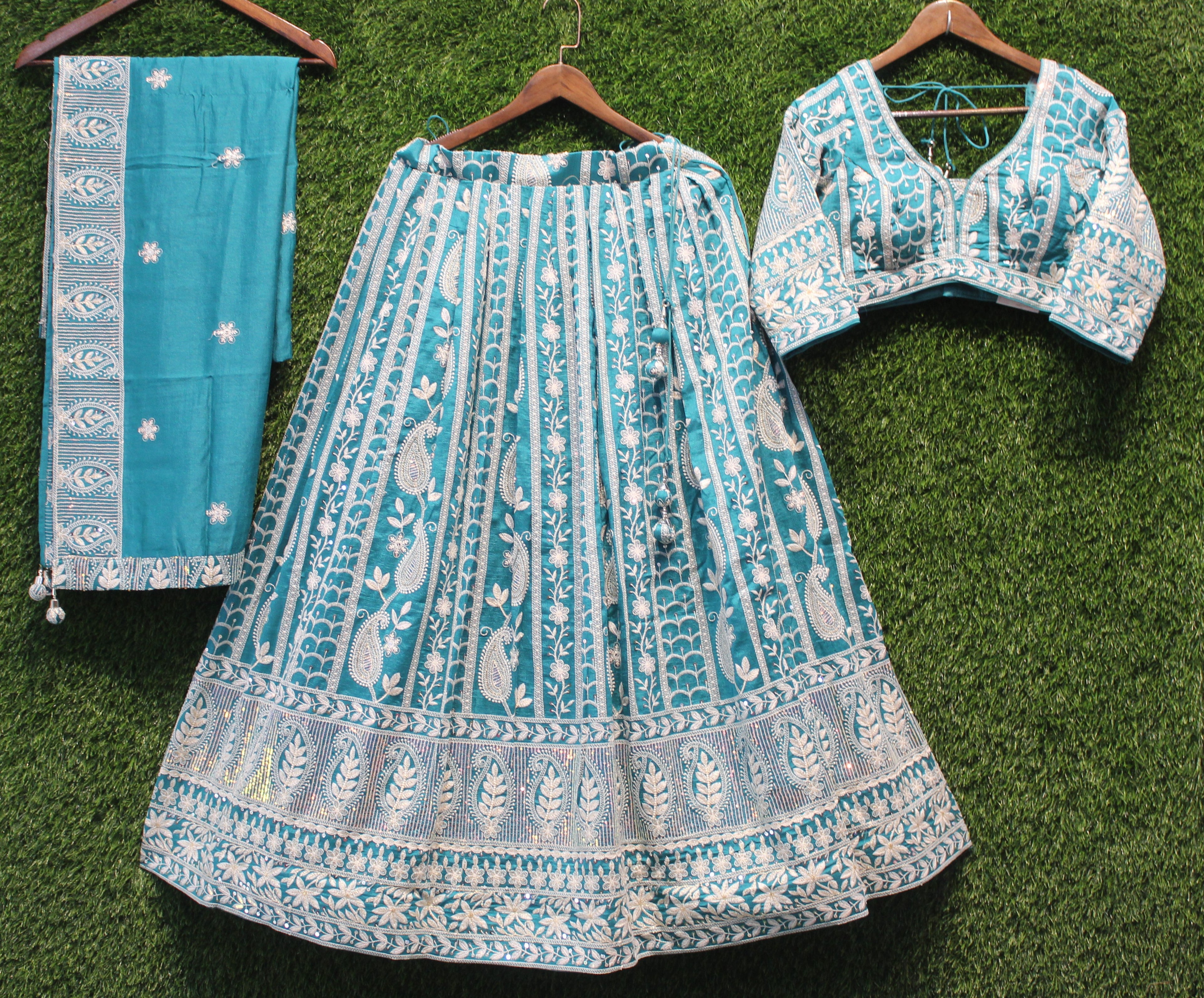 Silk Chaniya choli