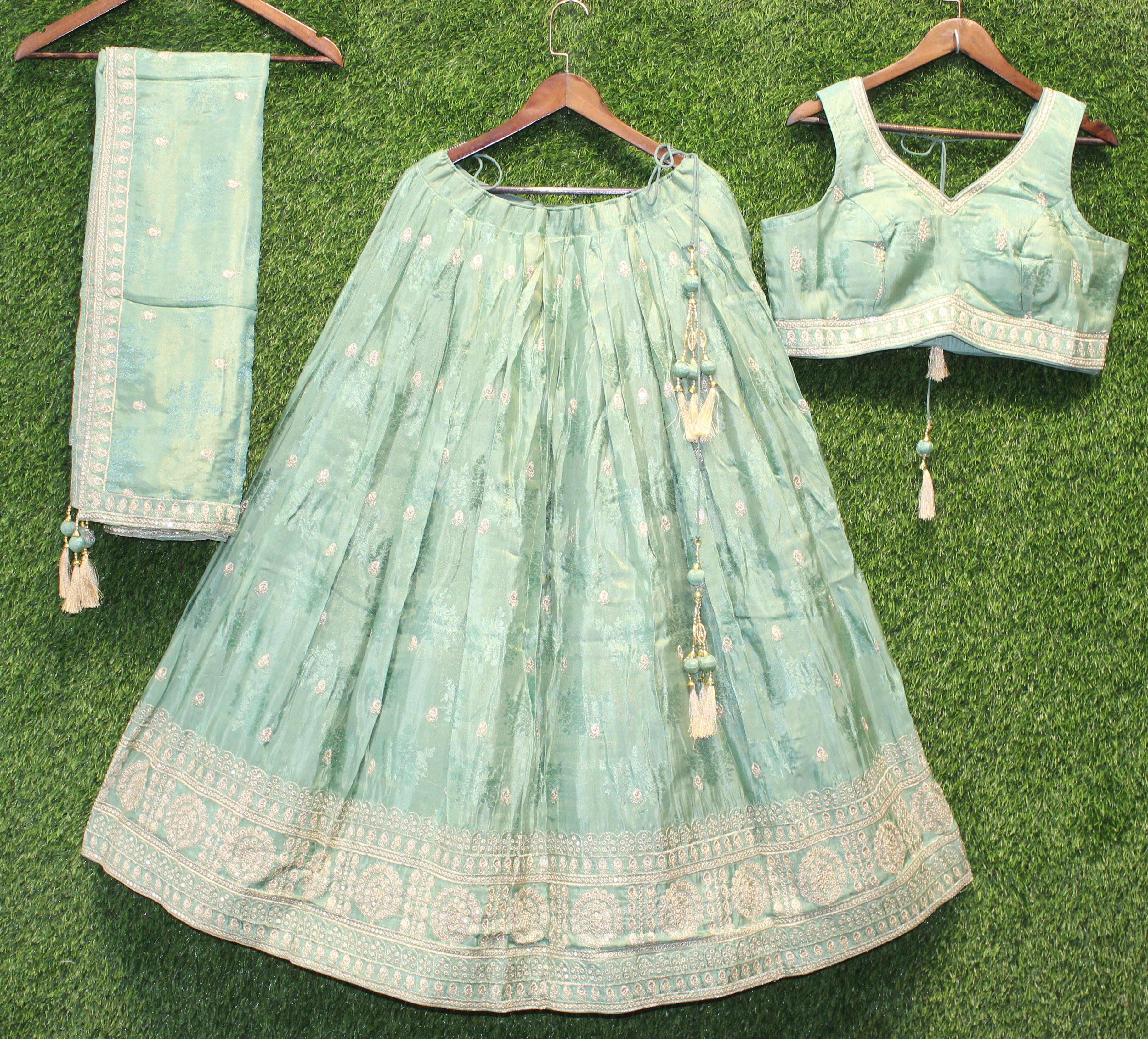 Silk Chaniya choli