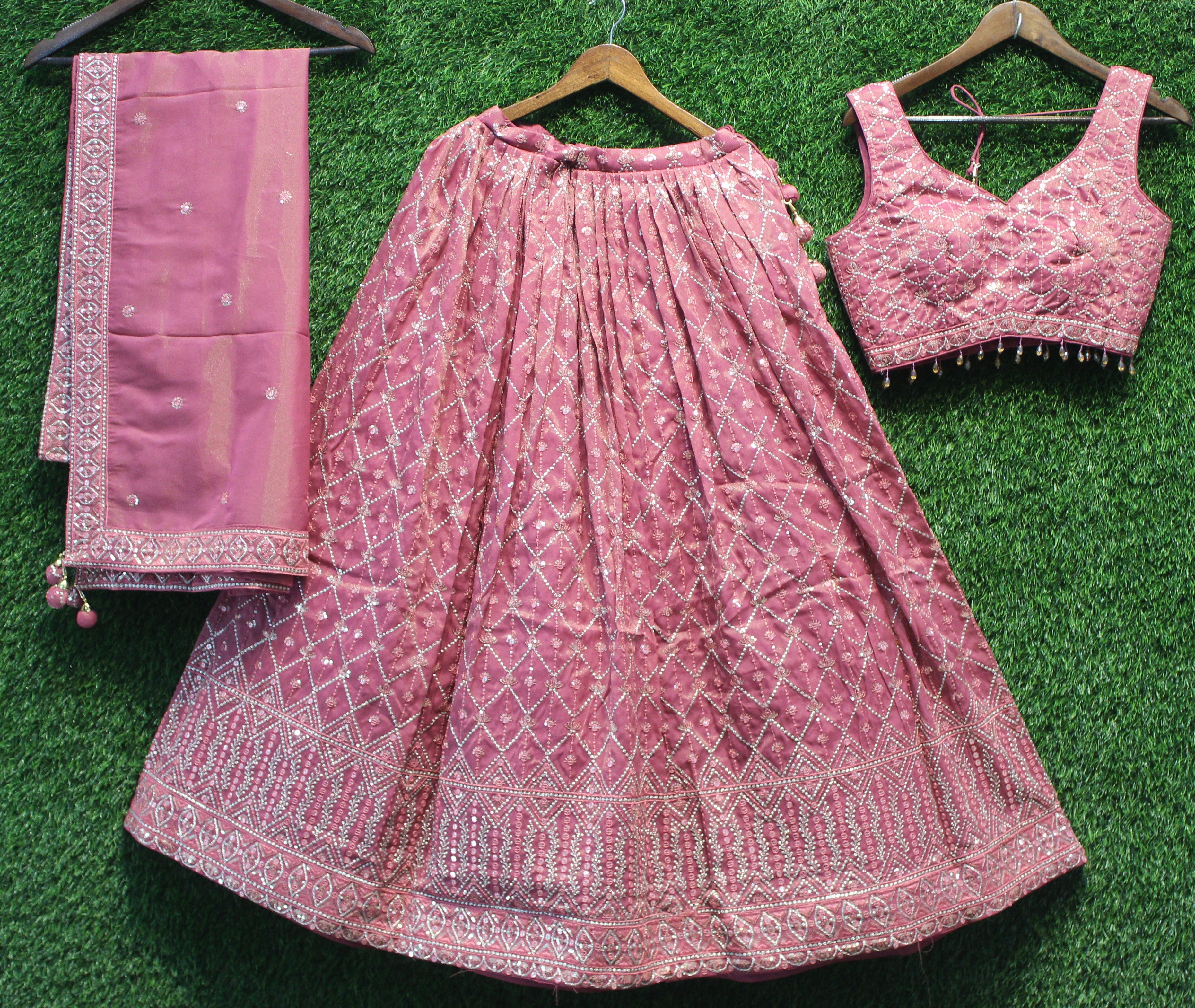 Silk Chaniya choli