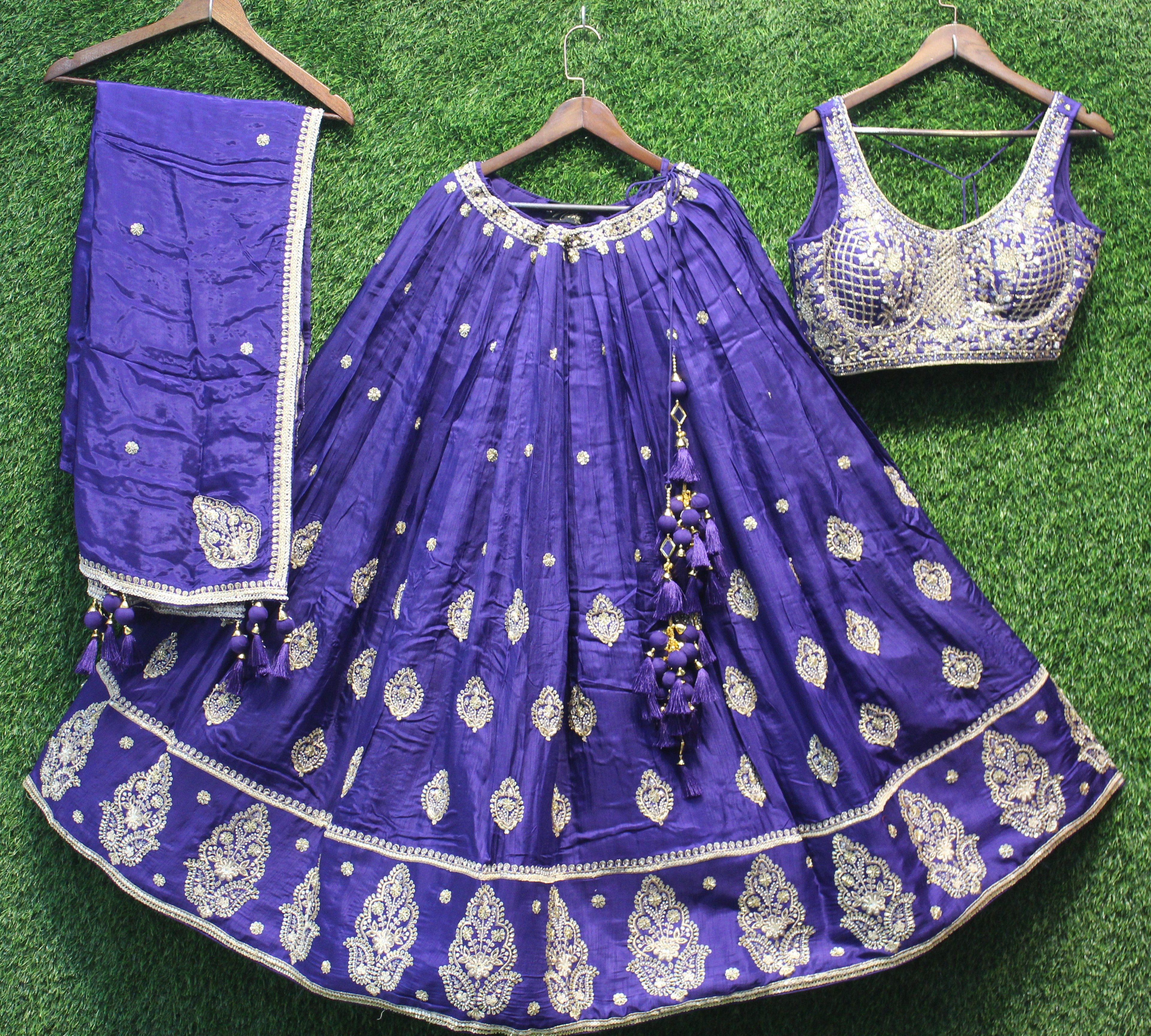 Silk Chaniya choli