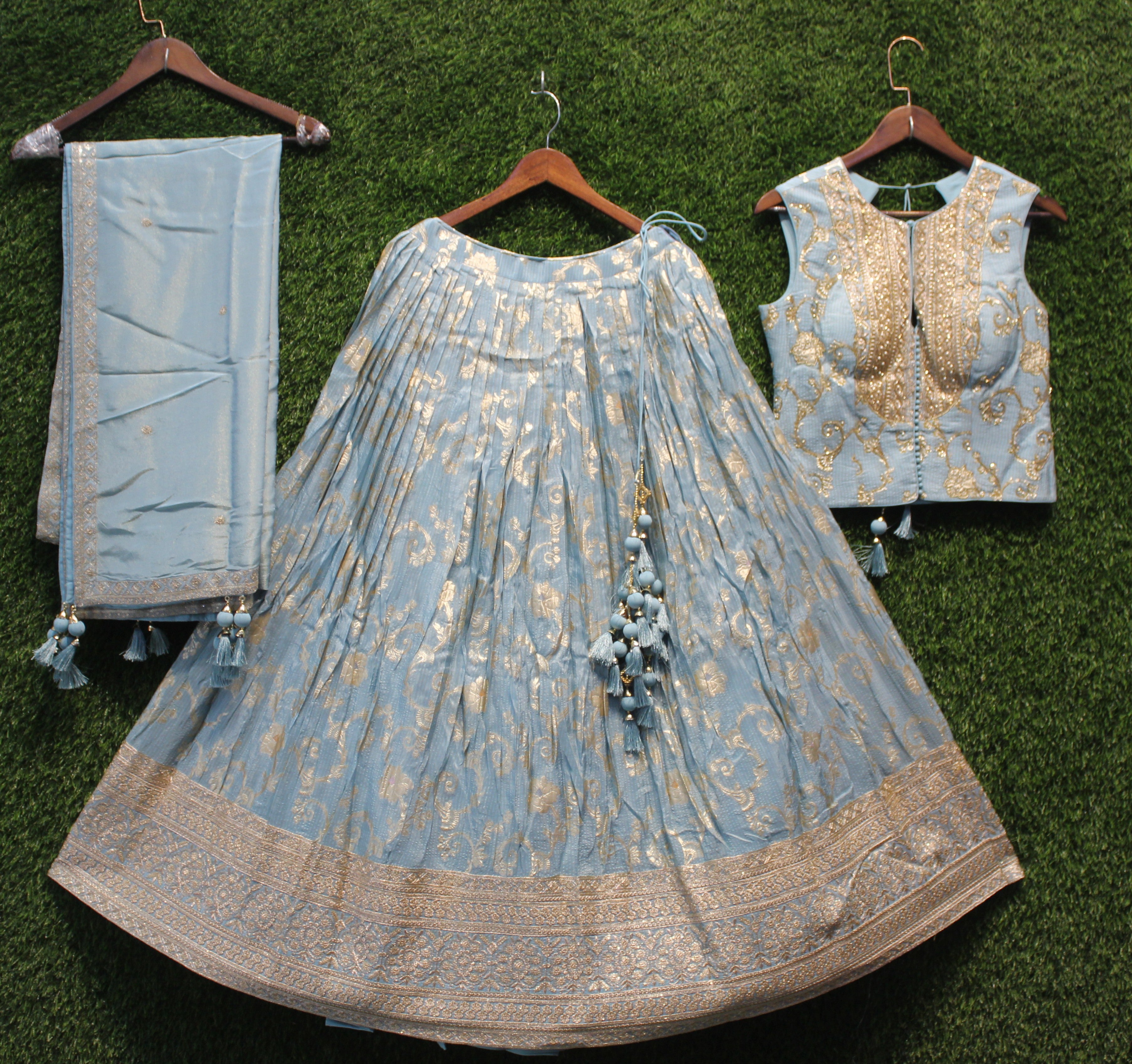 Silk Chaniya choli