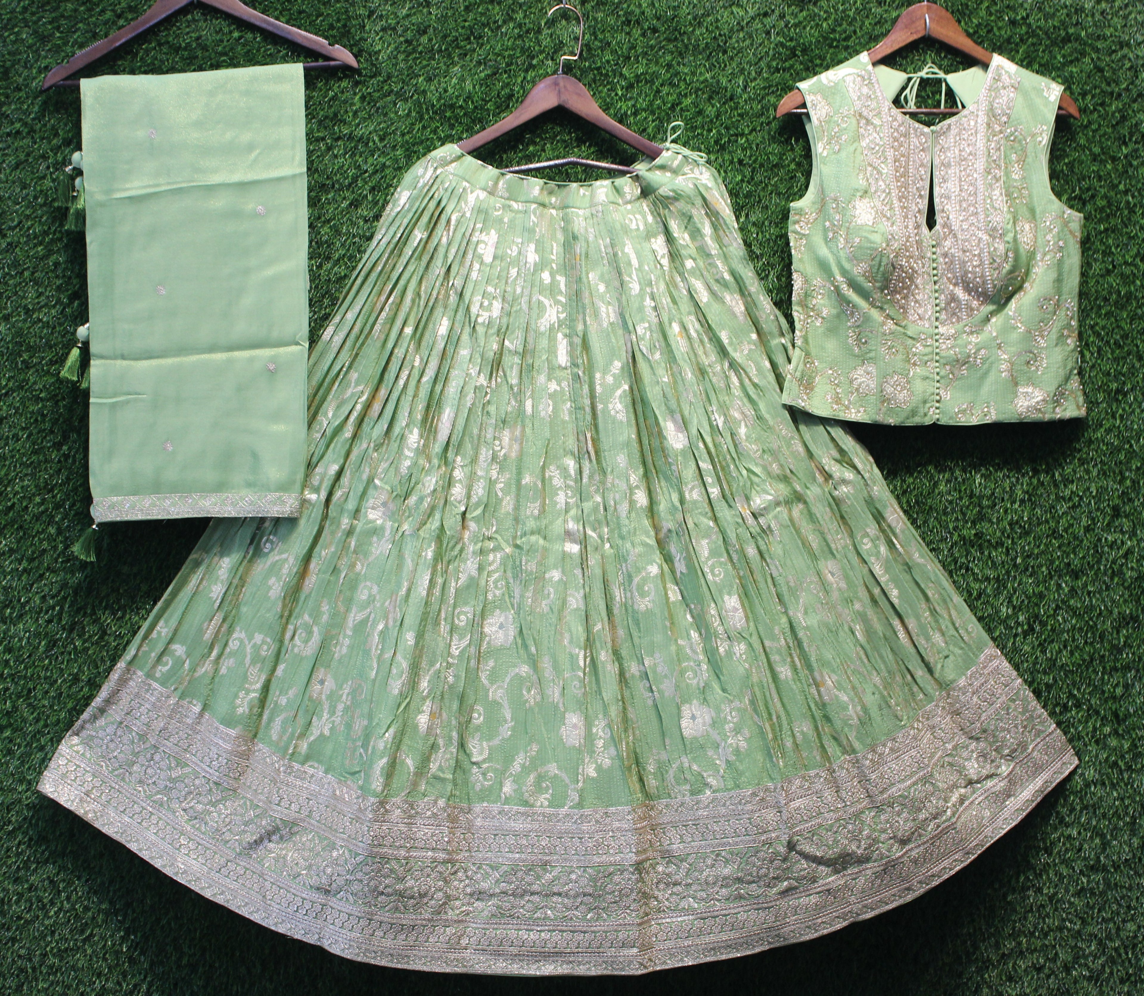 Silk Chaniya choli