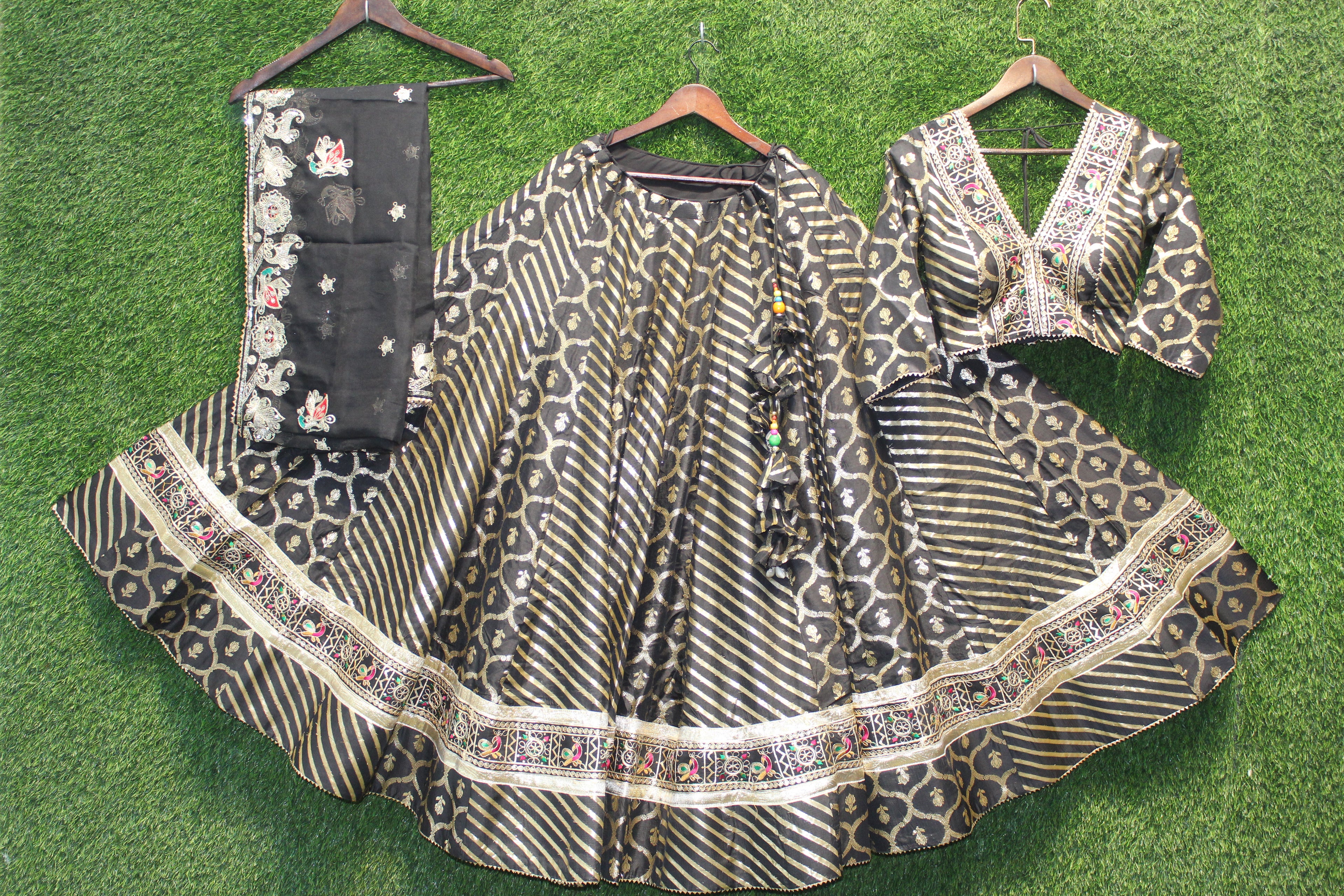 Silk Chaniya choli