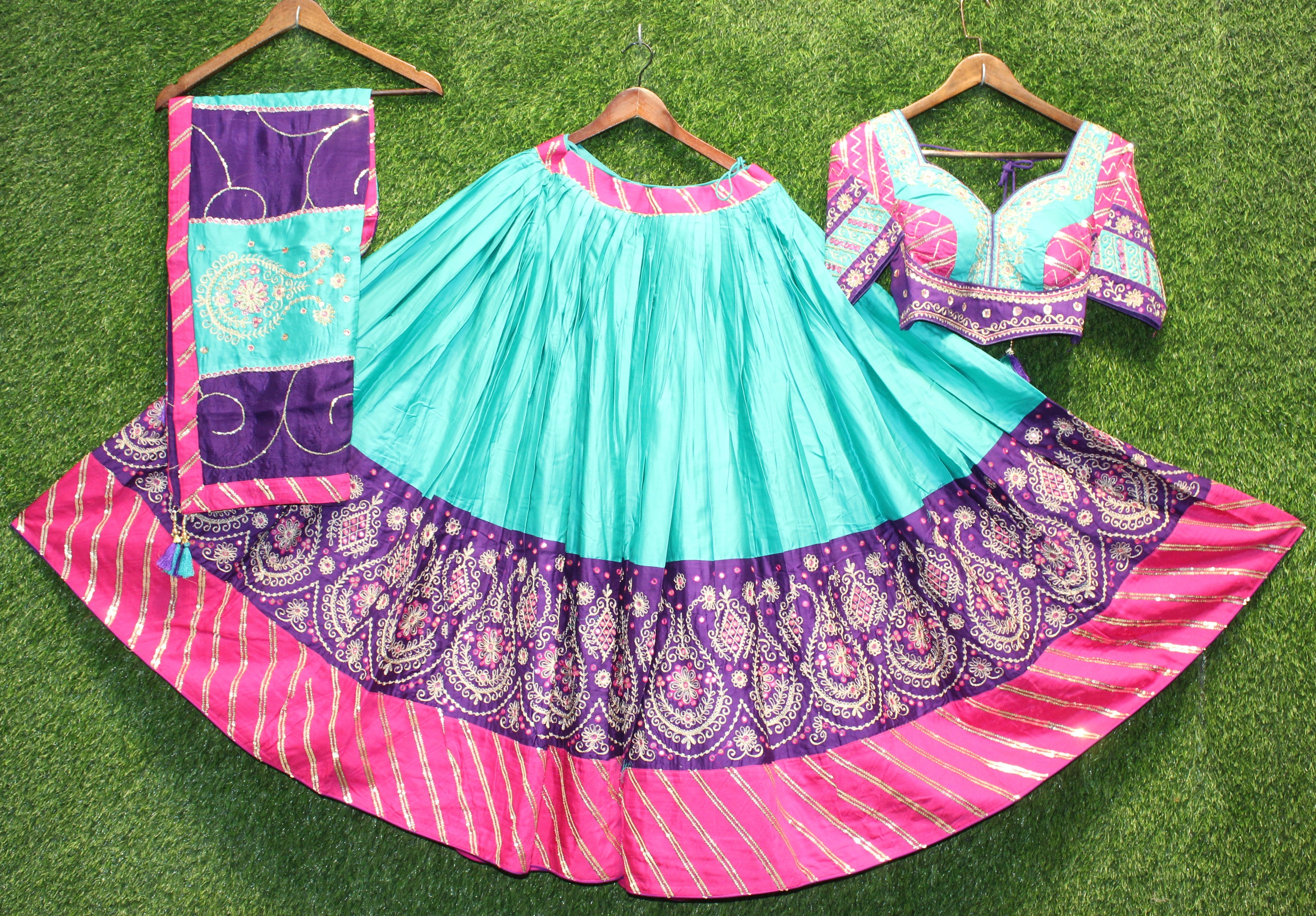 Silk Chaniya choli