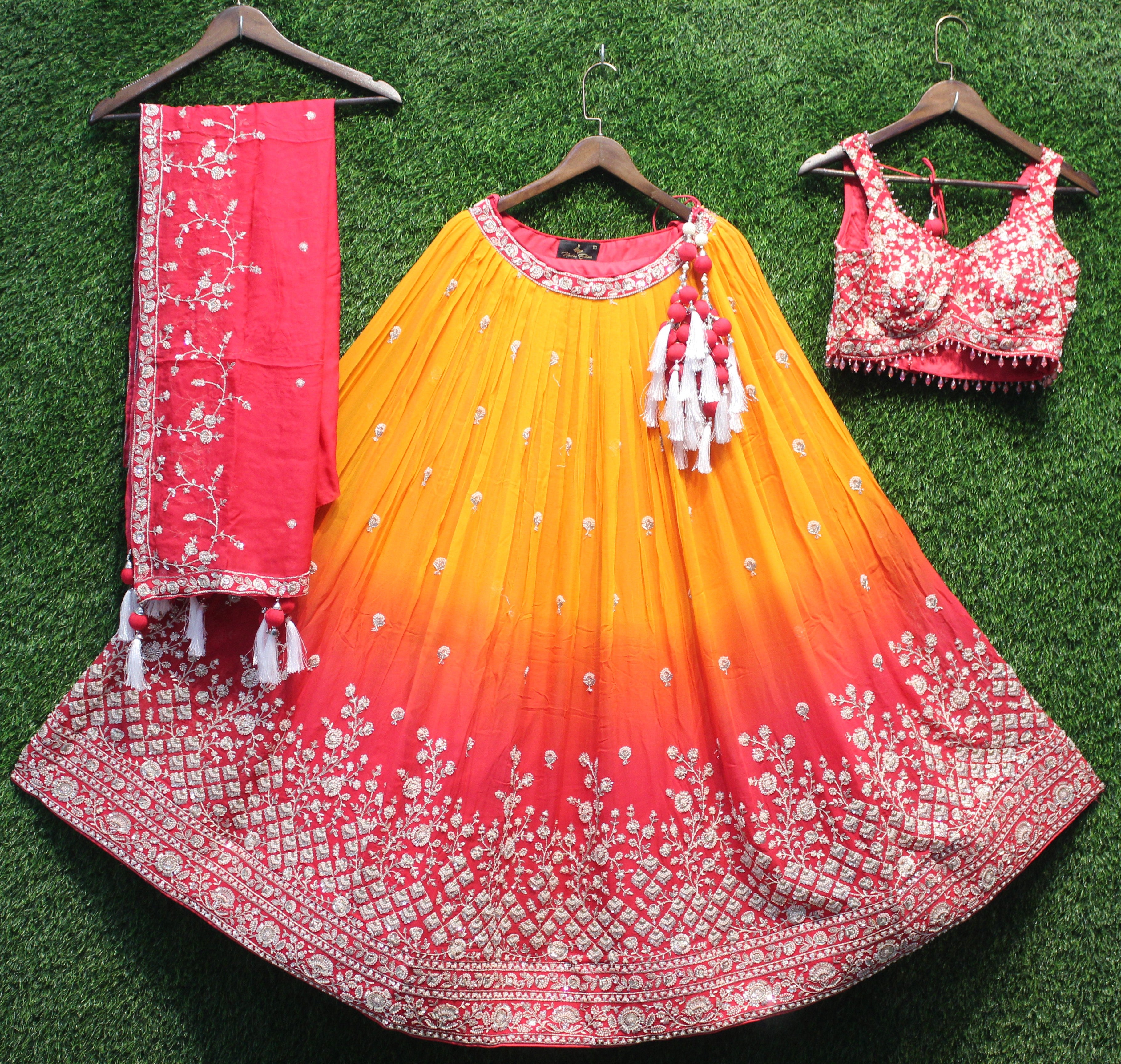 Silk Chaniya choli