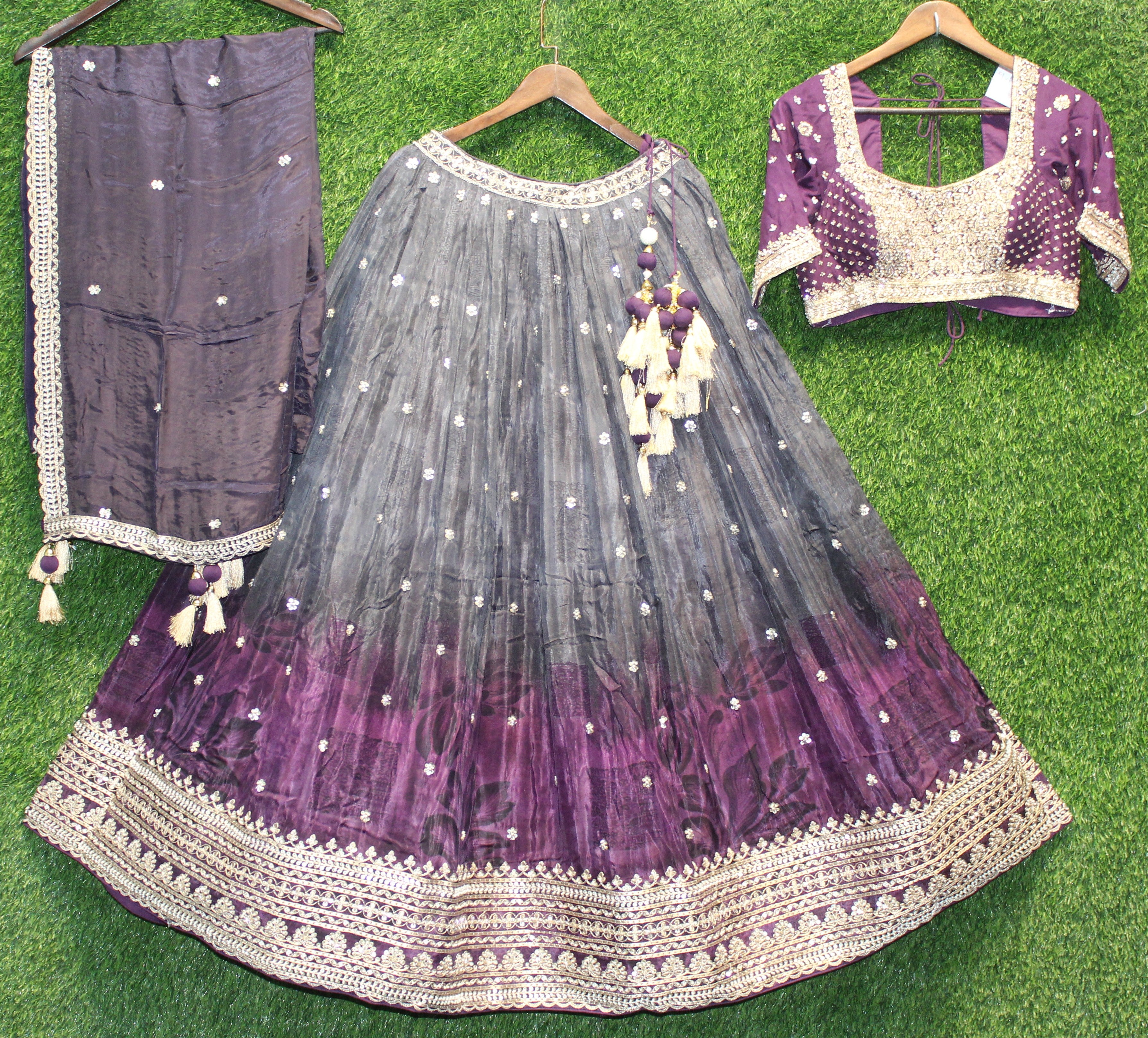 Silk Chaniya choli
