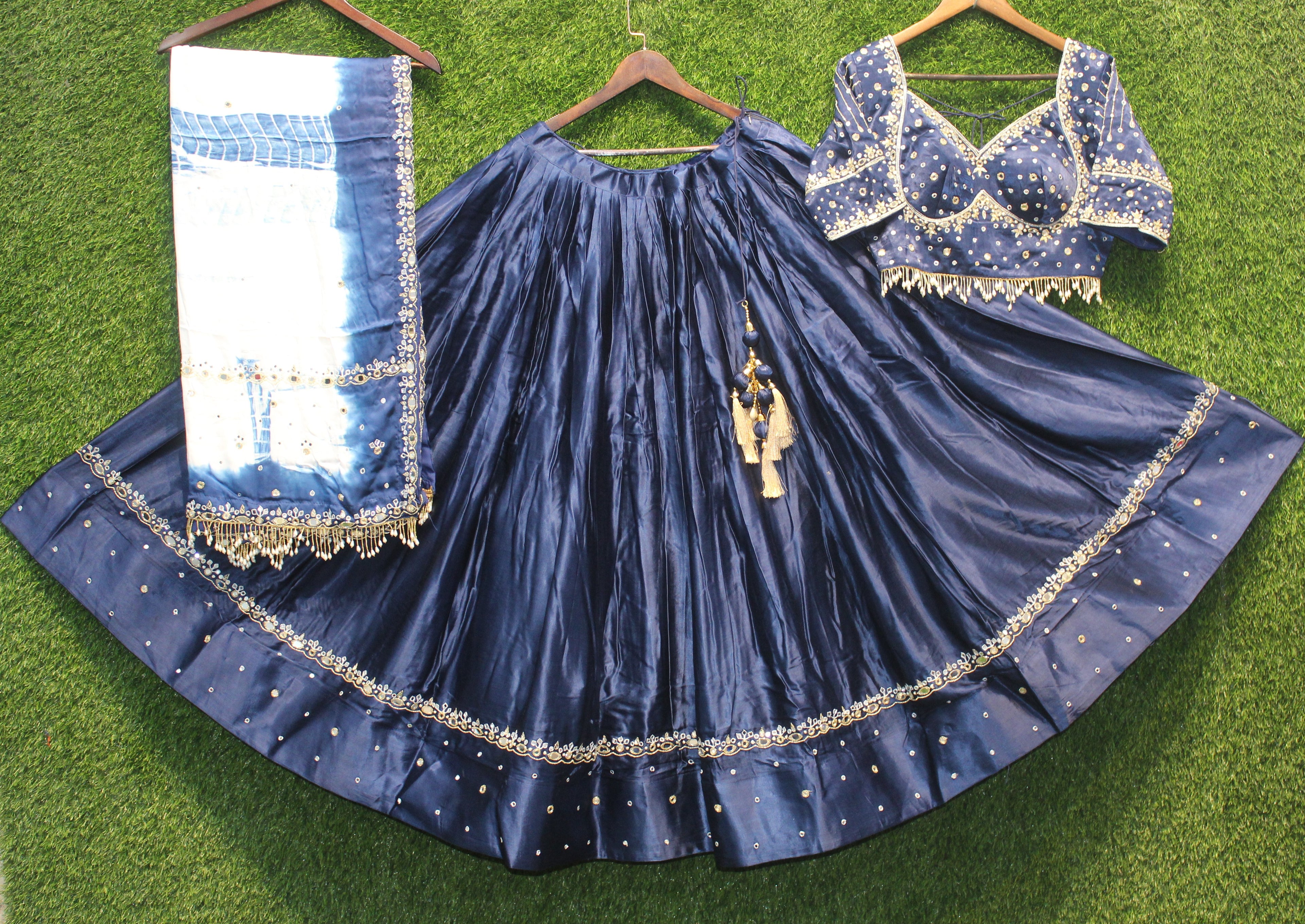 Silk Chaniya choli