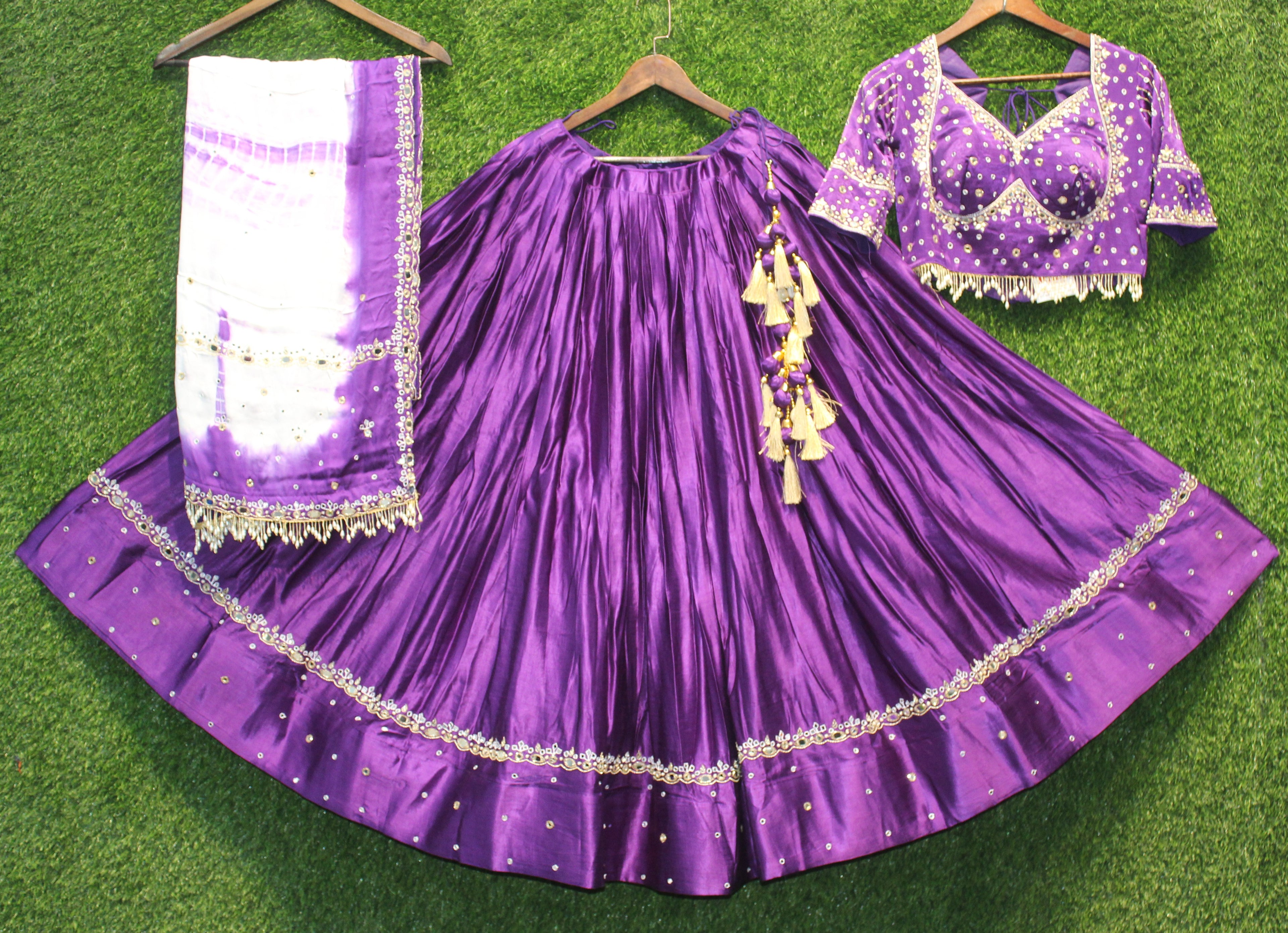 Silk Chaniya choli