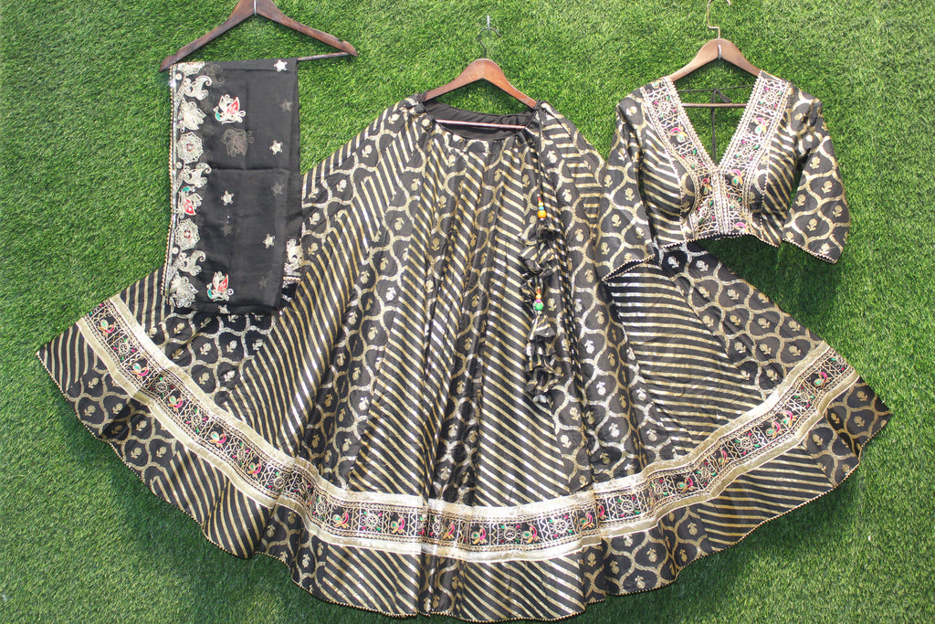 Silk Chaniya choli