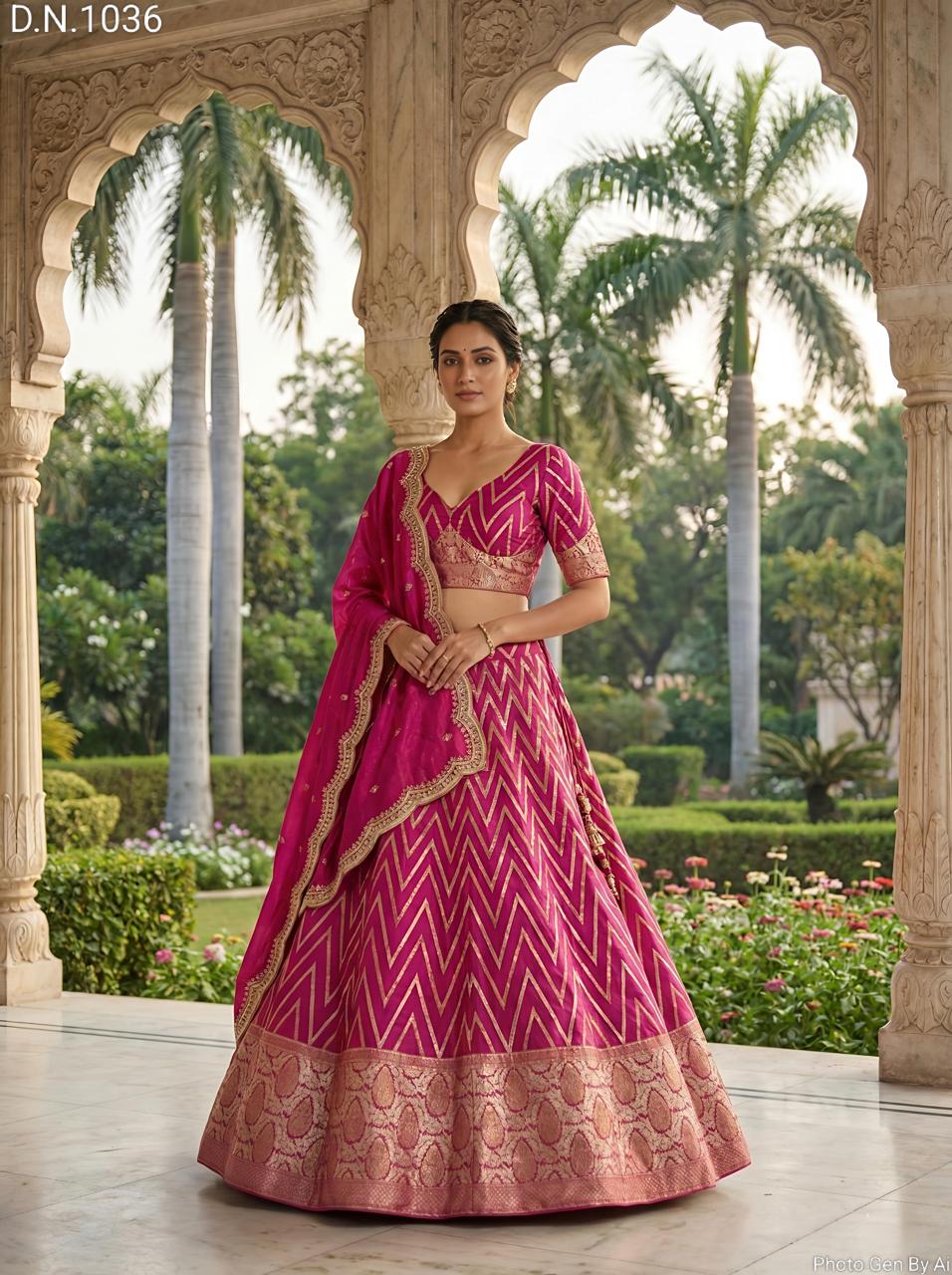 Lehenga Choli with Dupatta – Wedding & Festive Wear