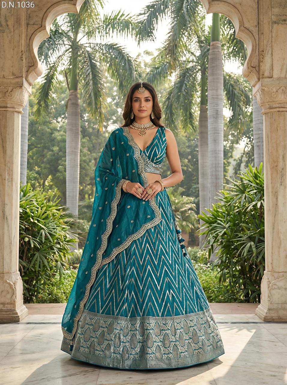 Lehenga Choli with Dupatta – Wedding & Festive Wear