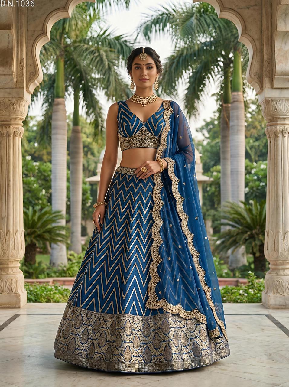 Lehenga Choli with Dupatta – Wedding & Festive Wear