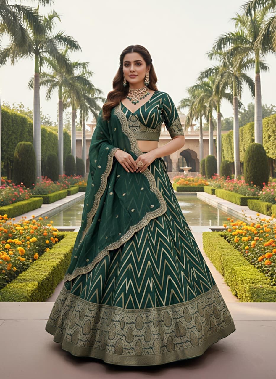Lehenga Choli with Dupatta – Wedding & Festive Wear