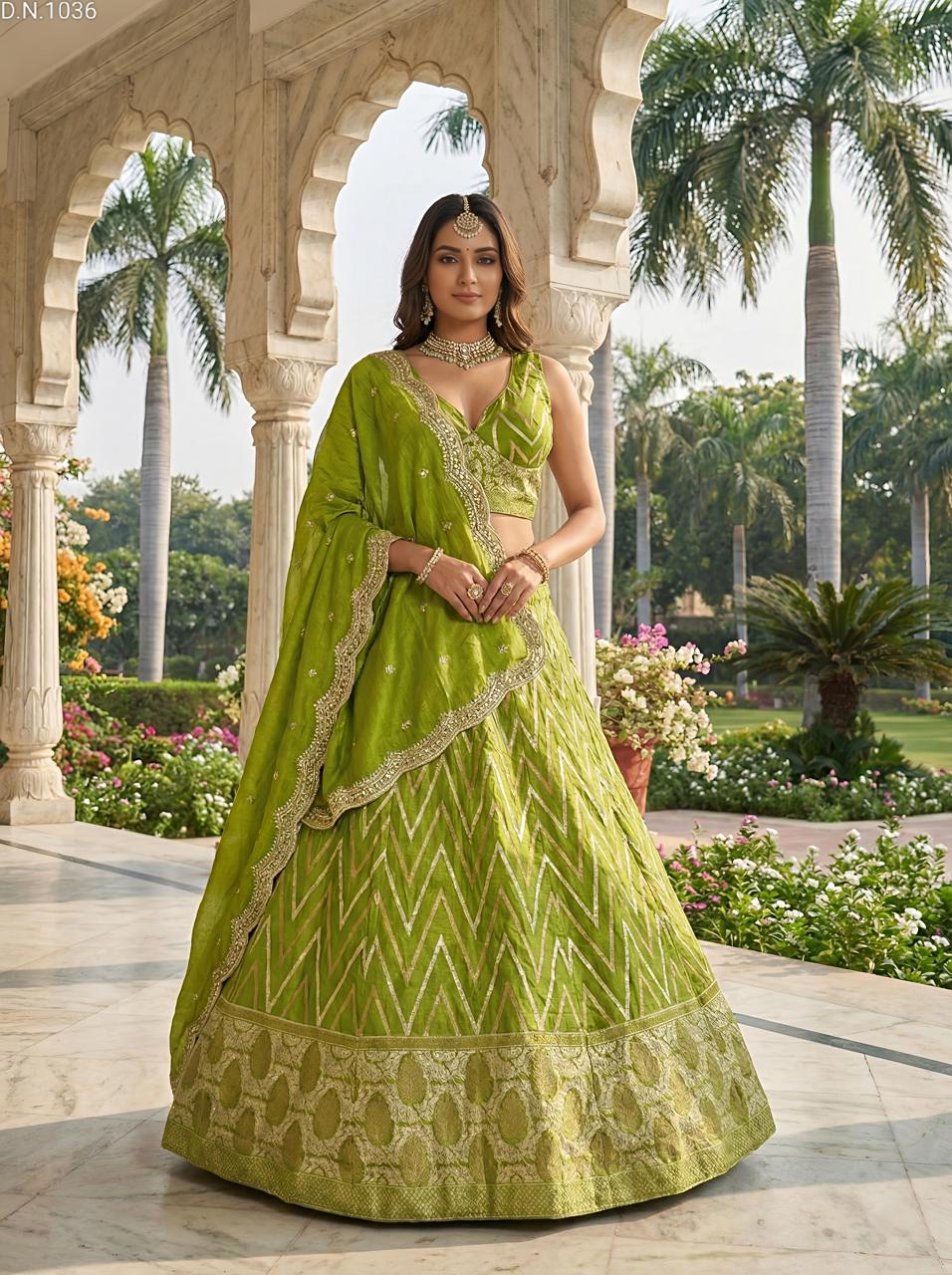 Lehenga Choli with Dupatta – Wedding & Festive Wear