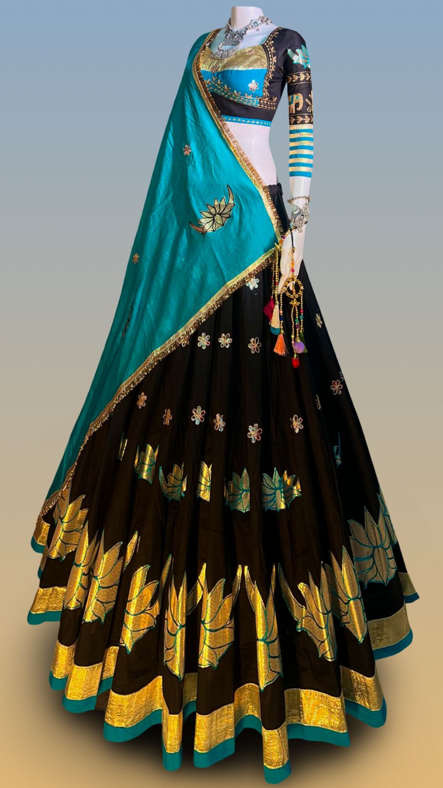 Lotus Design Premium Chaniya Choli Collection (Multiple Color Options)