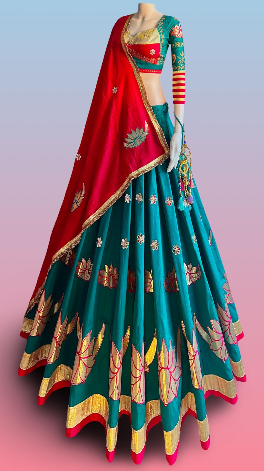 Lotus Design Premium Chaniya Choli Collection (Multiple Color Options)