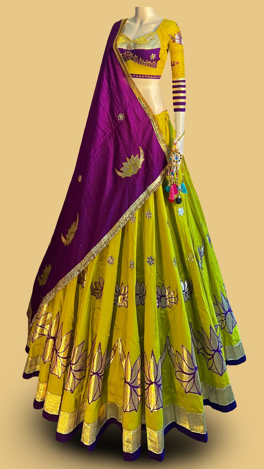 Lotus Design Premium Chaniya Choli Collection (Multiple Color Options)