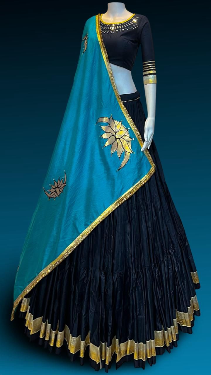 Elegant Mirror Work Chaniya Choli with Dupatta (Multi Color Collection)